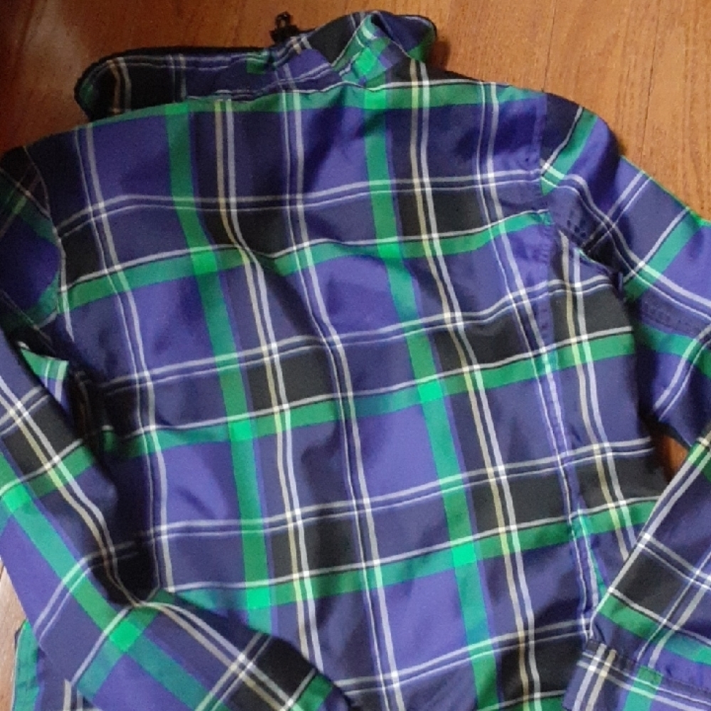 Ralph Lauren Active Wear Purple and Green Wind Breaker Jacket - Picture 6 of 14